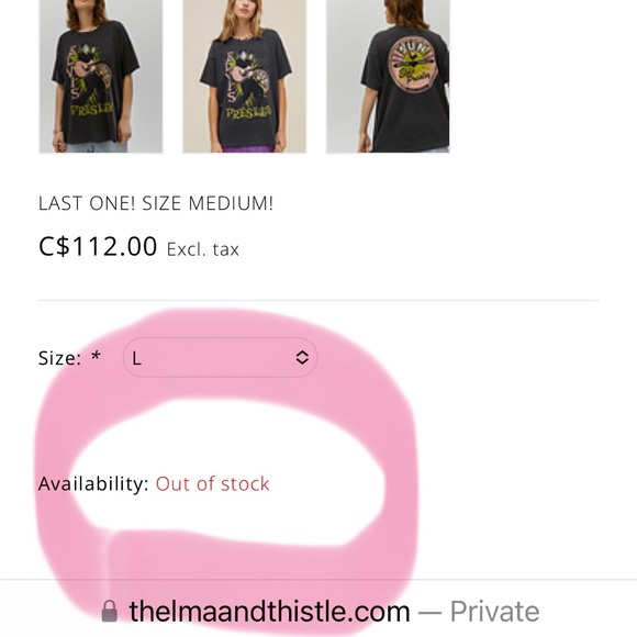 Daydreamers Elvis Merch T Sz Large - Picture 5 of 6